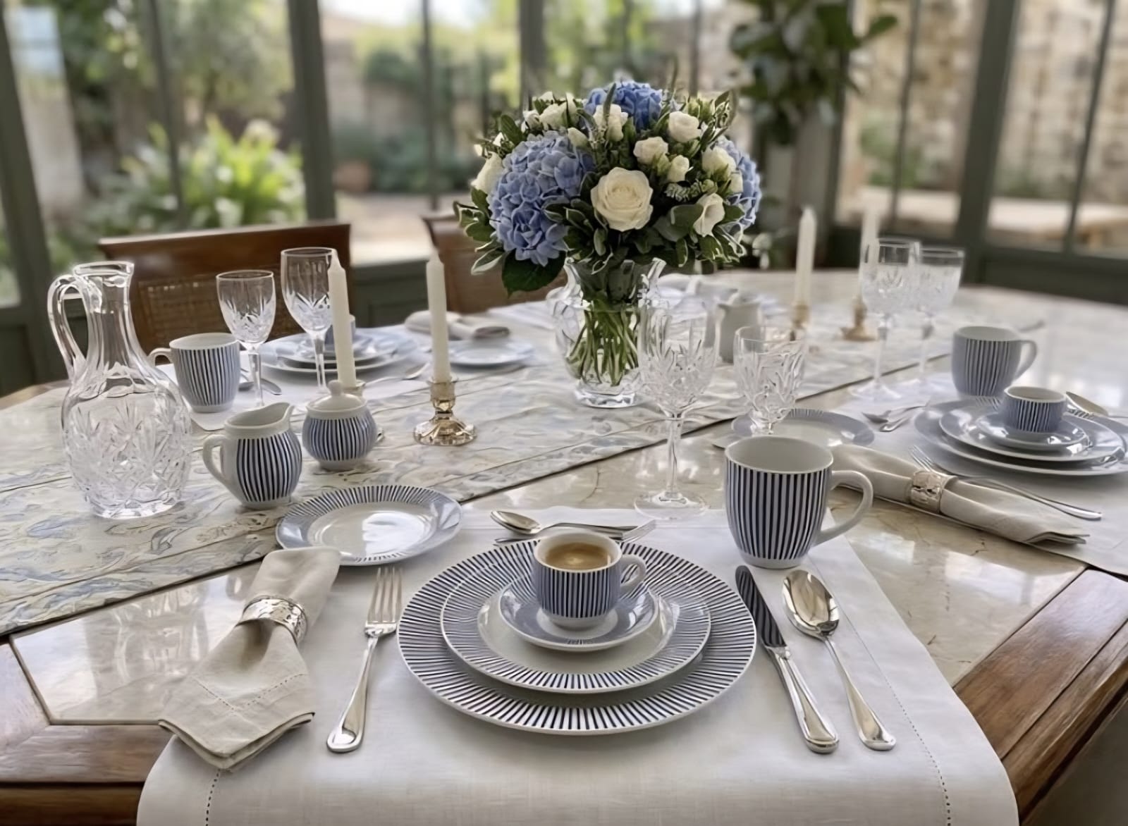 Mesa posta elegante